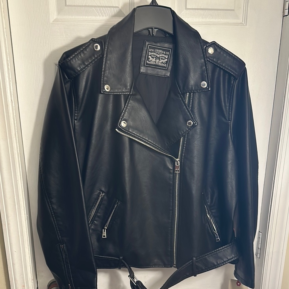 Levi’s Faux Leather Moto Jacket